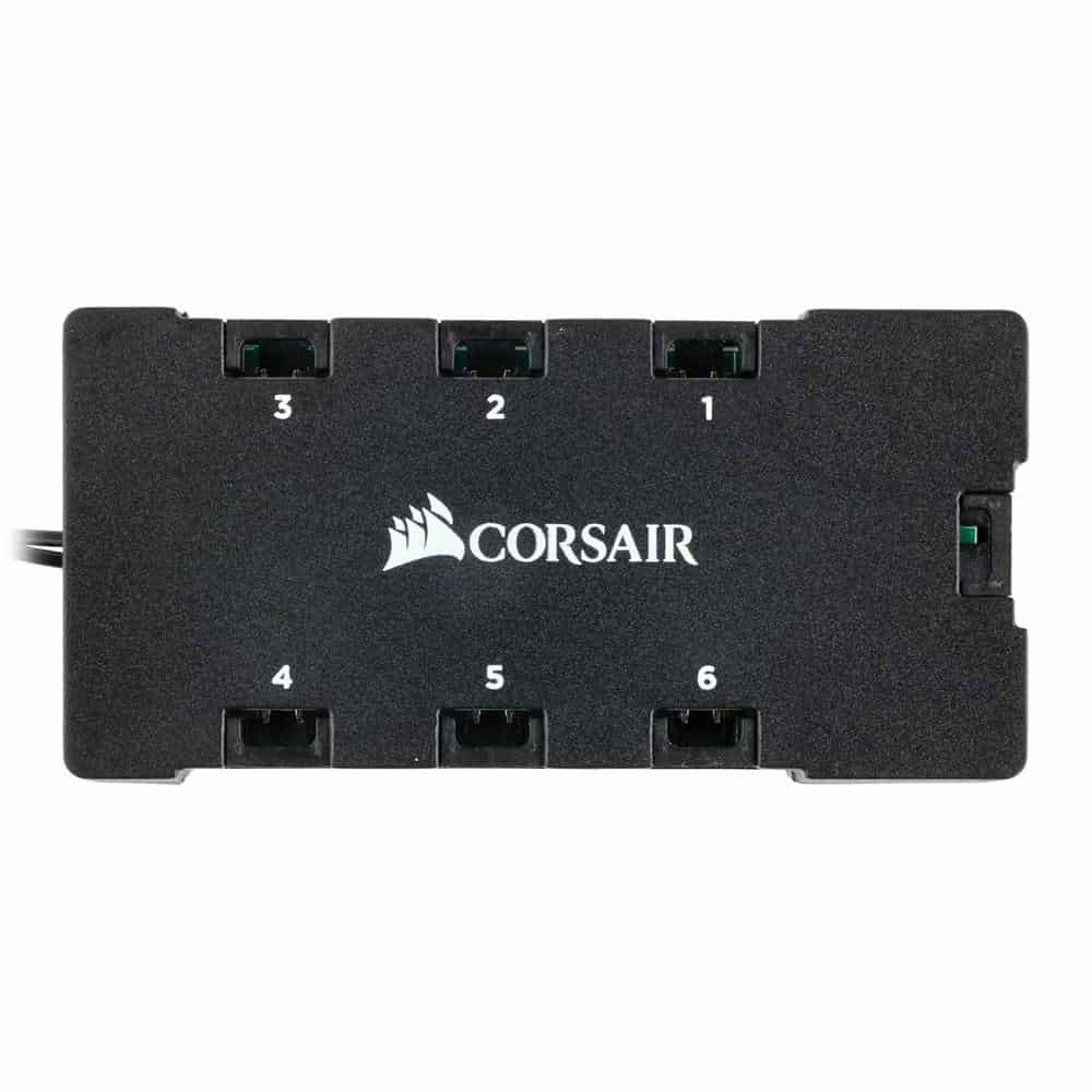 (image for) Corsair White LL120 RGB 120mm Dual Light Loop 3 Fan + Lighting Node PRO Pack